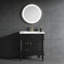 Meuble-lavabo avec lavabo, 2 tiroirs et tablette réglable-132519406-132519405