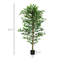 Ficus artificiel avec pot HOMcom-1790650653