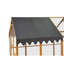 Grandes enclos extérieurs de poulailler pour chatons, 110 po avec une conception sans rendez-vous, caractéristiques, couvercle imperméable amovible, parc pour chaton de 56,54 pi², style, fil galvanisé, deux petites portes, toit,