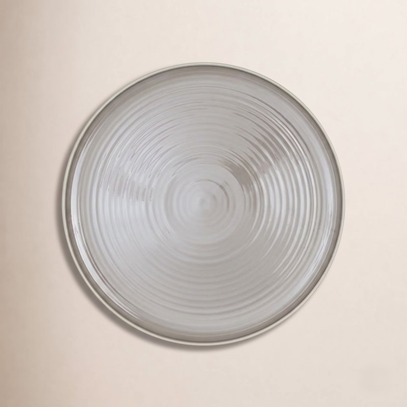 Stoneware Platter, Gray