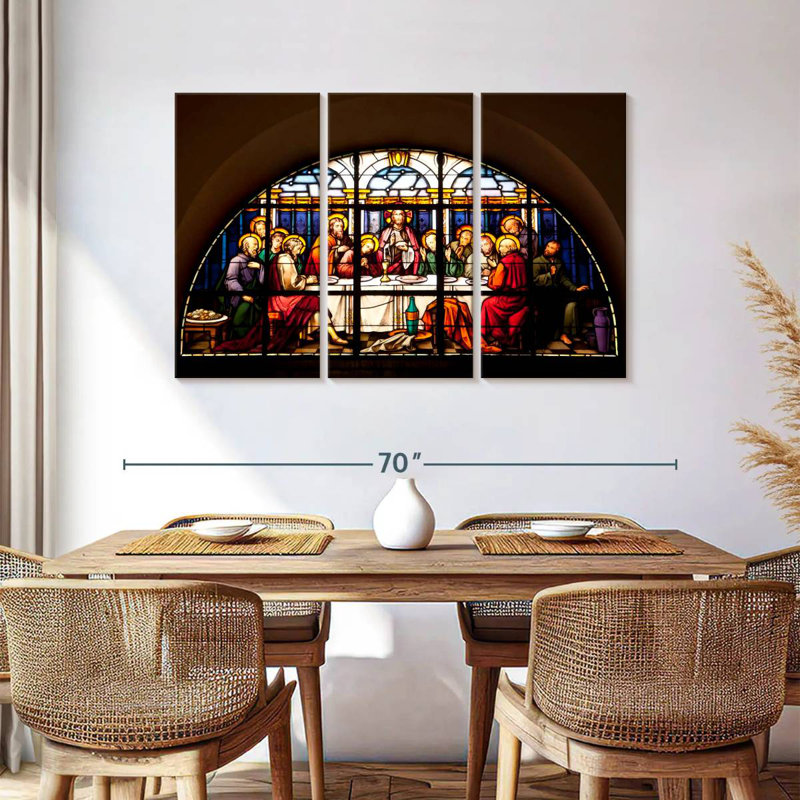 Adella Jesus And His Disciples, 36" H x 57" W