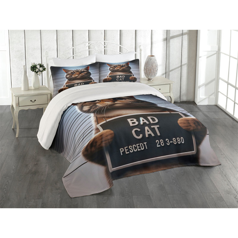 Polyester Coverlet, Queen Coverlet + 2 Standard Shams