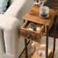 Sirine 25cm W Steel Bedside Table-99842778