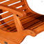 Chaise en bois d'eucalyptus-553217731