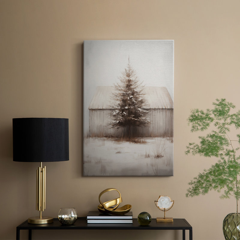 Art des Fêtes de Noël - Série 2-CDV - Cavas de galerie sur mesure, H 60 po x l 40 po