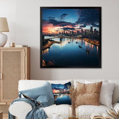 " Cityscape Of NYC USA III "