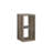 Hamlett 30"H x 16"W Gray Two Cube Wood Bookcase-42917138