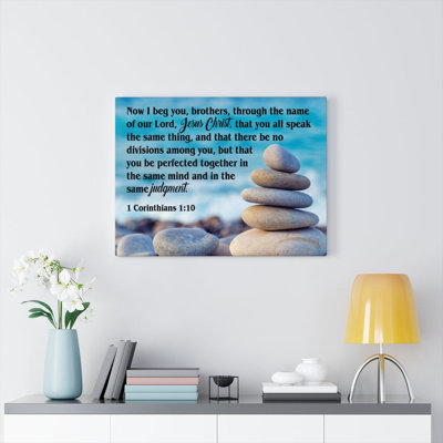 Same Judgment Corinthians - Wrapped Canvas Print