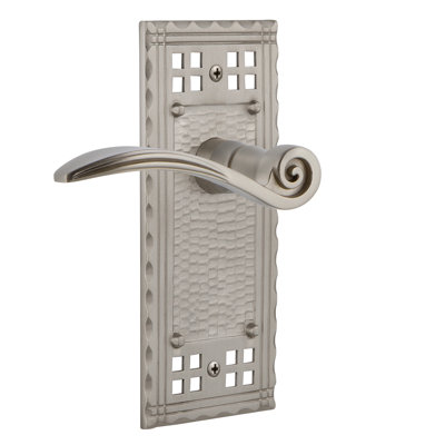 Craftsman Plate Single Dummy with Swan Lever