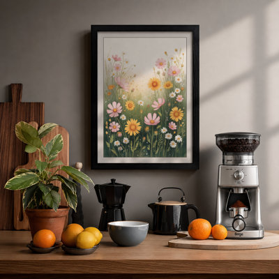 Wildflower Meadow Botanical - Framed Print