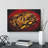 Python Snake - Wrapped Canvas Print-61837397