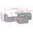  Garden Sofa Set Beige