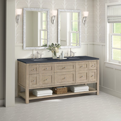 Breckenridge 72'' Double Bathroom Vanity with Top
