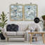 Ensemble de 2 cadres flottants Blue Birds in Magnolia Tree, design par Nan-1497550480-1497550481