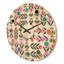 Horloge murale abstraite-63892258