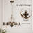 28-inch 6-light Vintage American Crystal Chandelier