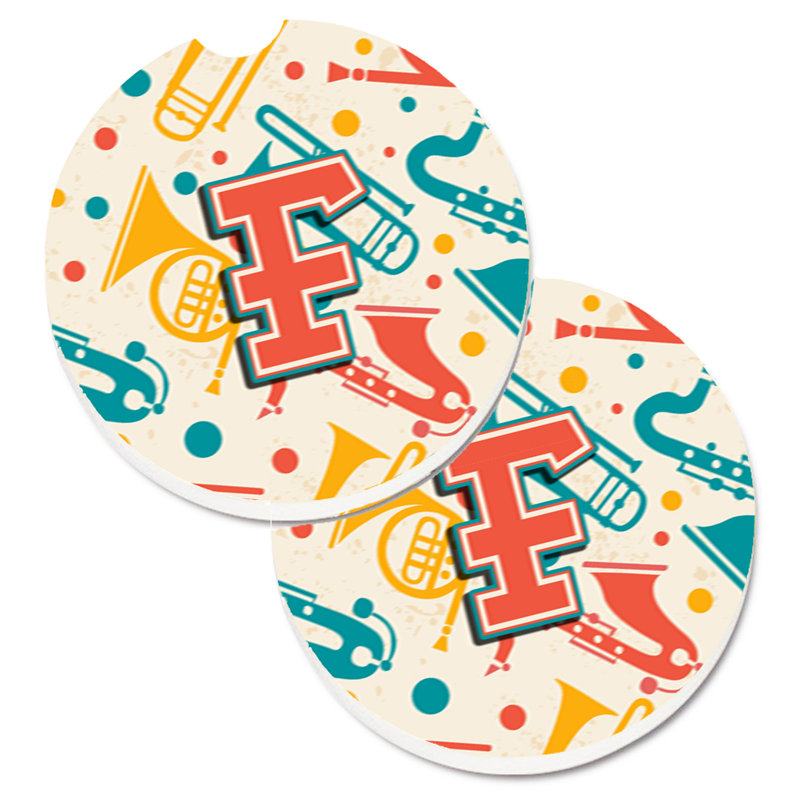 Sous-verre voiture instruments de musique, F