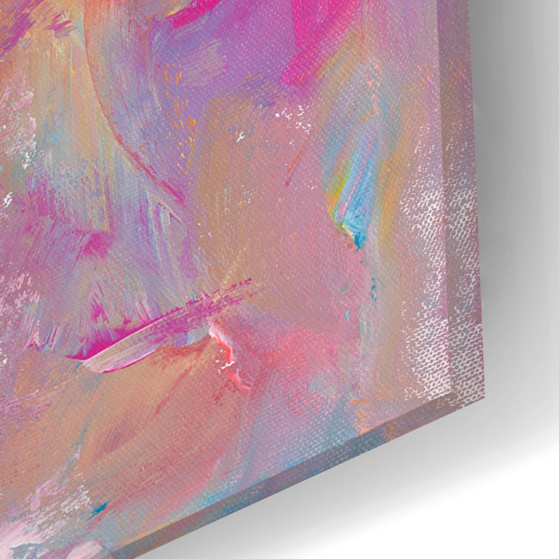 «Piggy» par Richard Wallich sur plastique / acrylique, H 16 po x l 24 po x P 0,2 po