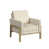 Tan Stripe Polyester selected