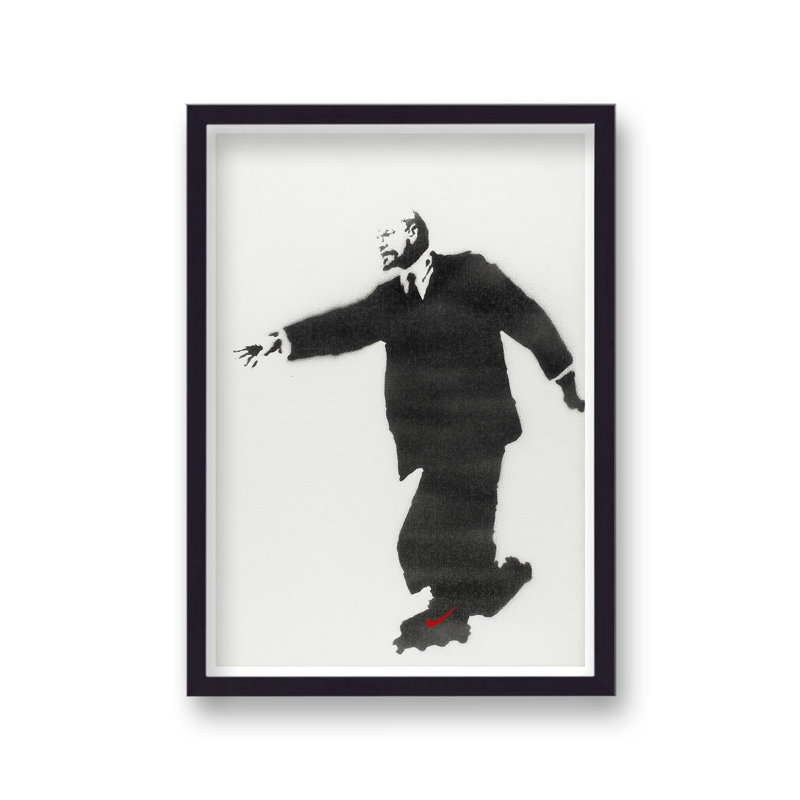 Lenin On Rollerblades - Single Picture Frame Print