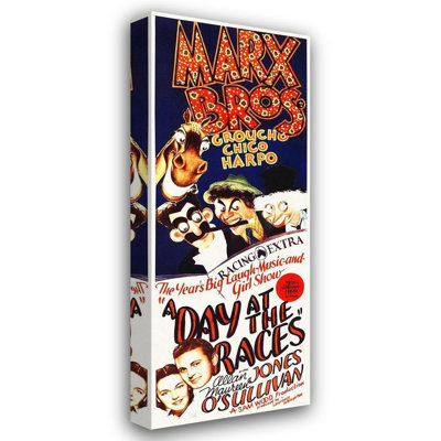 Trinx Hollywood Photo Archive Gallery Wrapped Canvas Art: Marx Brothers, A Day at the Races 05