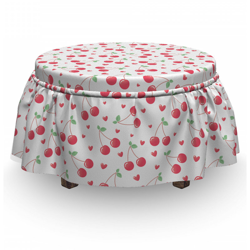 Box Cushion Ottoman Slipcover