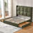 Upholstered Wingback Bed with 2 Large Under-Bed Drawers-1518961503-1523711952
