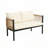 Multi-person Outdoor Sofa Combination with A Table-1751921511