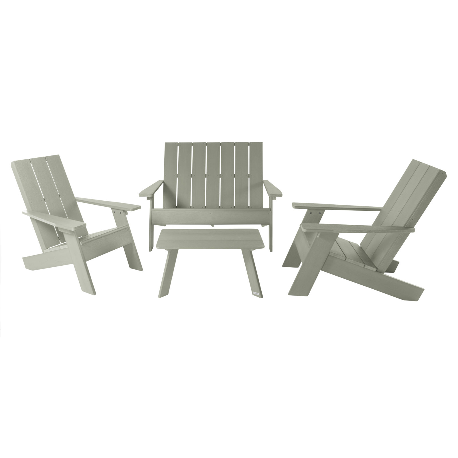 Byrnes 4 - Person Patio Conversation Set, Eucalyptus
