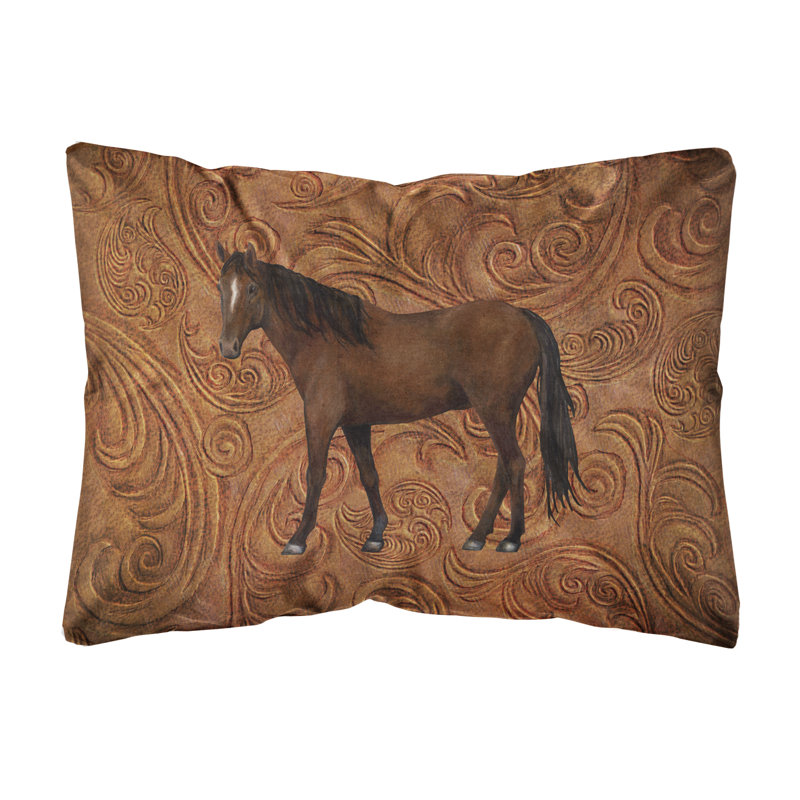 Coussin intérieur/extérieur cheval