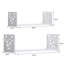 Chainey 2 Piece Floating Shelf