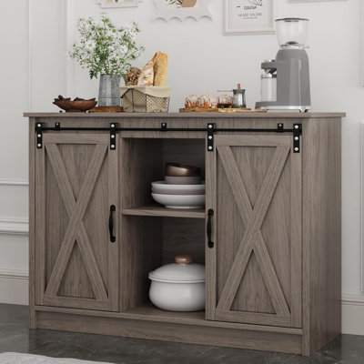 Armoire-bar Abrianna Farmhouse