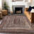Machine Washable Indoor/Outdoor Xhevrie ACN1725 Terracotta Rug-1342634428
