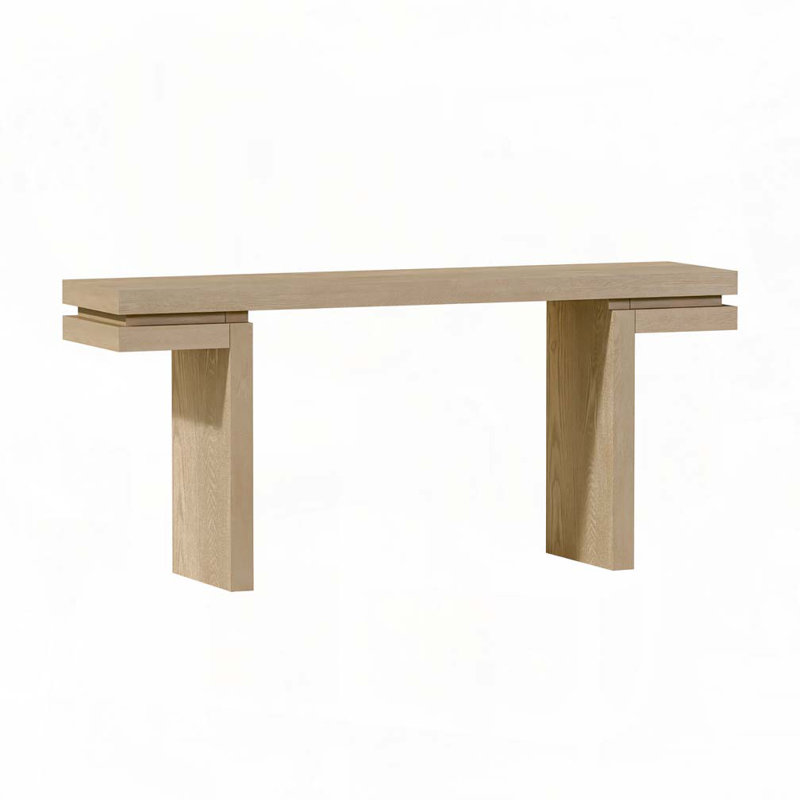 Wilborn 66'' Console Table, Oak