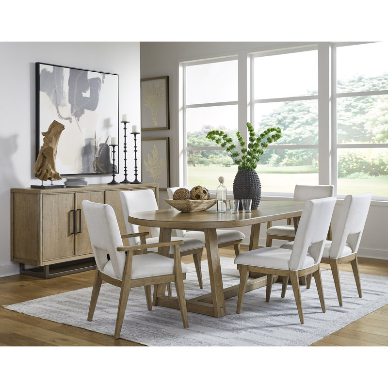 Catalina 72'' Distressed Wood and Black Metal Sideboard