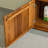 Retro Solid Wood Sideboard