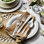 HENCKELS Alcea Flatware Set, 20-Piece, Silver