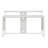 Poukner 60" Desk with Hutch Shelf-233799671