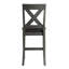 Chaise d'appoint à dossier en croix Lashbrook-1696580922