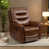 Deep Coffee Faux Leather