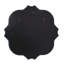 Grand miroir festonné sans cadre-101289942