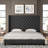 Londono Upholstered Wingback Bed-956714832-956714834