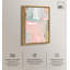 Berceuse en toile rose, art pastel coloré par Art Remedy-107456880-107456886
