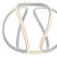 Pearl - Light Polished Chrome LED Geometric Pendant