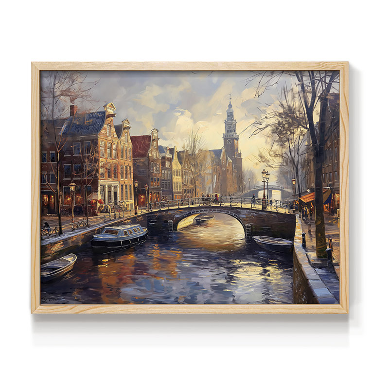Paysage, série CLX, reproduction encadrée, Naturel, H 11 po x l 14 po