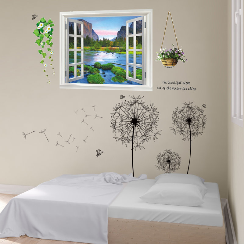 Non-Wall Damaging Wall Decal