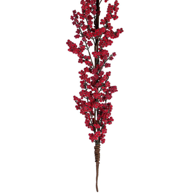 Primrue 5' Red Ice Berry Garland