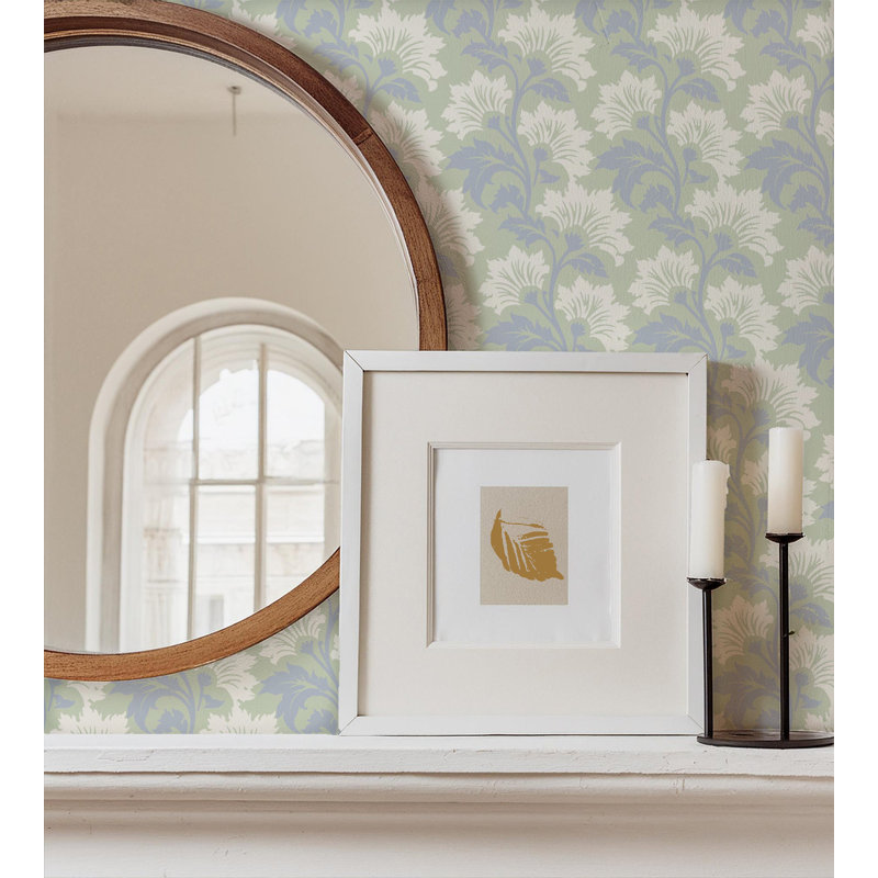Papier peint botanique Wildflower - Pastel Morning