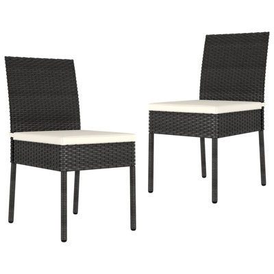 Chaise d'appoint de patio avec coussin Coursey