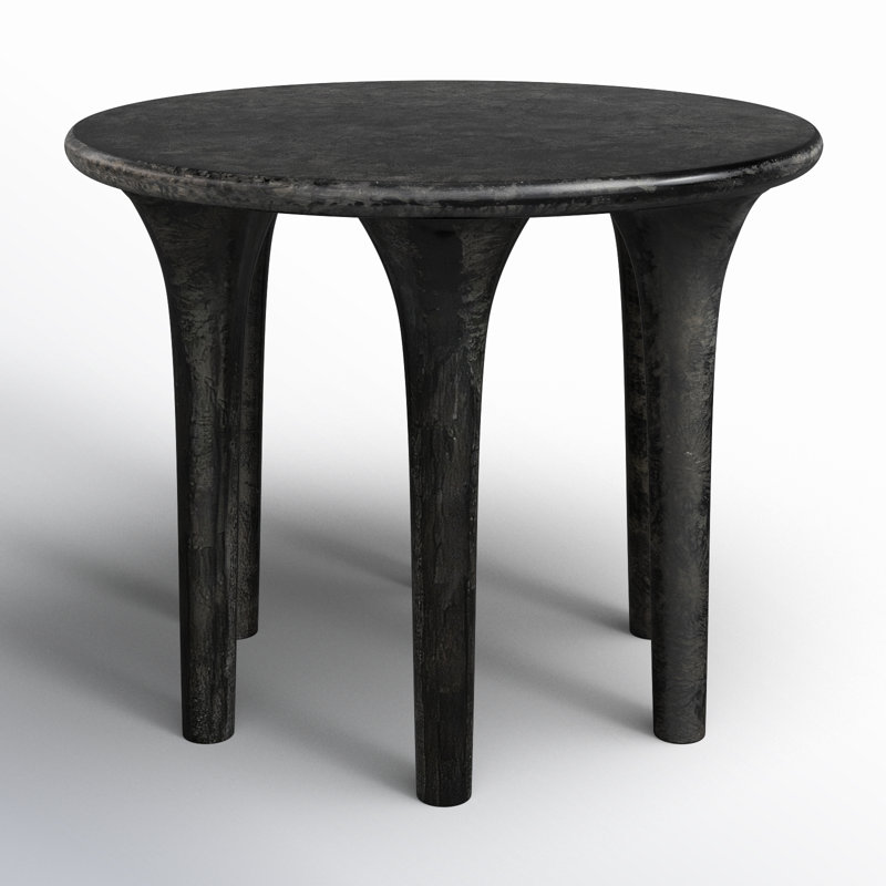 Kelden End Table, Raw Black